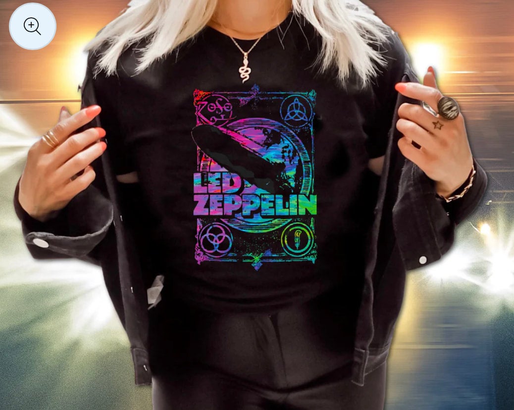 Led Zeppelin Transfer Only Please add shirt or sweatshirt to order